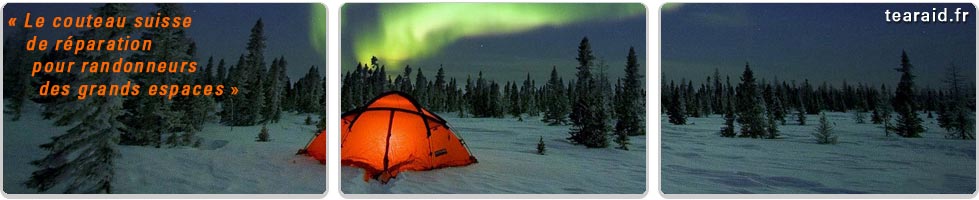 Réparer votre équipement de camping : tente, sacs de couchage...