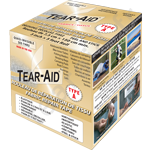 Rouleau Tear-Aid Type A - 150 cm × 7,5 cm pour tout tissus sauf PVC et vinyles